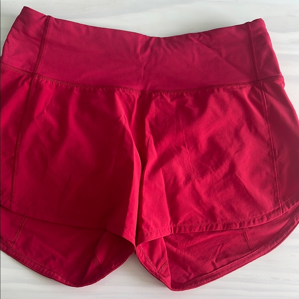 Lululemon Speed Up High Rise Short *4in inseam